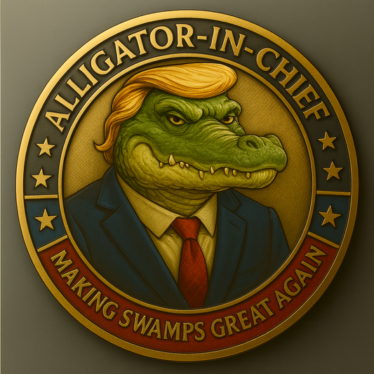 Alligator-in-Chief Challenge Coin
