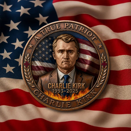 Last Day 60% OFF For Charlie's Fans - 🎗️🕊️Charlie Kirk Memorial Coin