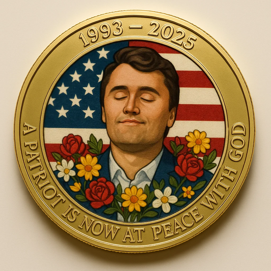 60% OFF For Charlie's Fans - 🎗️🕊️Charlie At Peace Memorial Coin